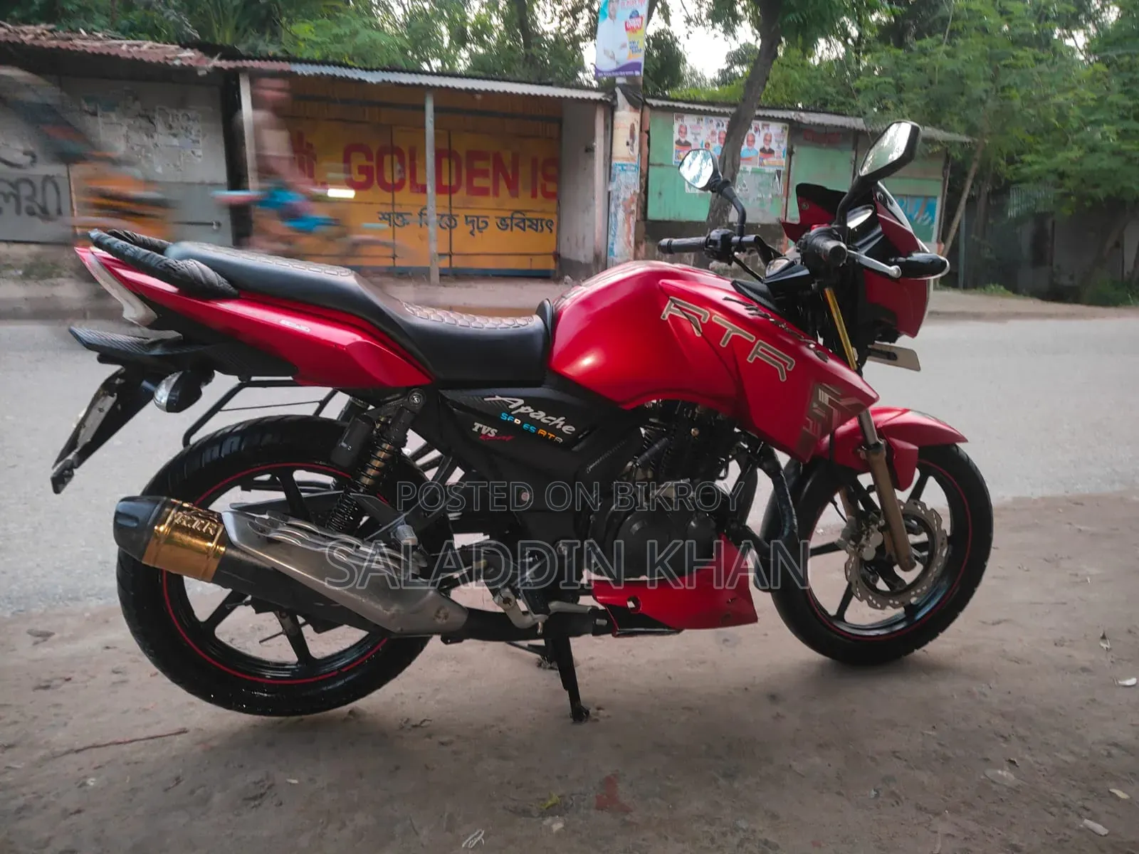 TVS Apache RTR 160 2V 2018 Red