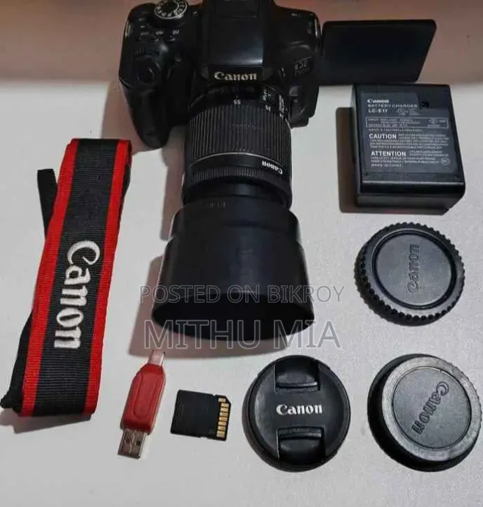 Canon 750d + Prime Lens + Kit Lens