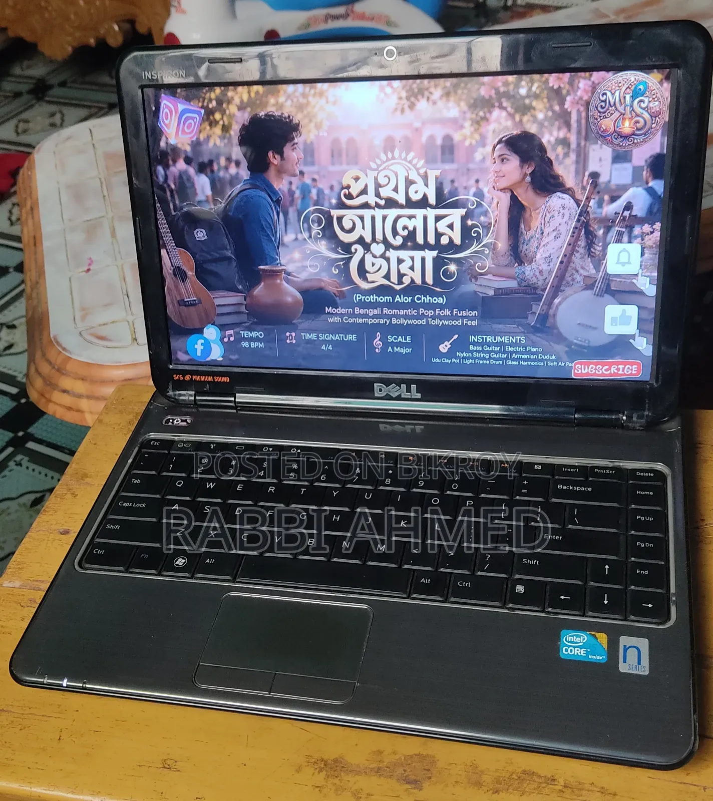 Laptop Dell 4GB Intel Core I5 HDD 320GB
