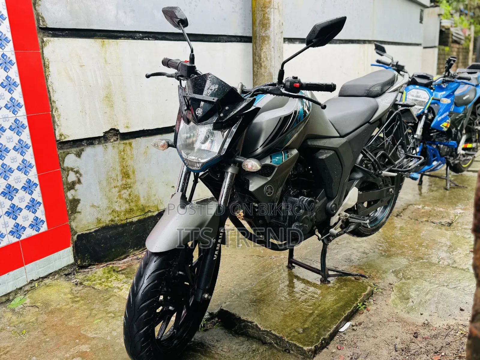 New Yamaha FZS V2 2025 Gray