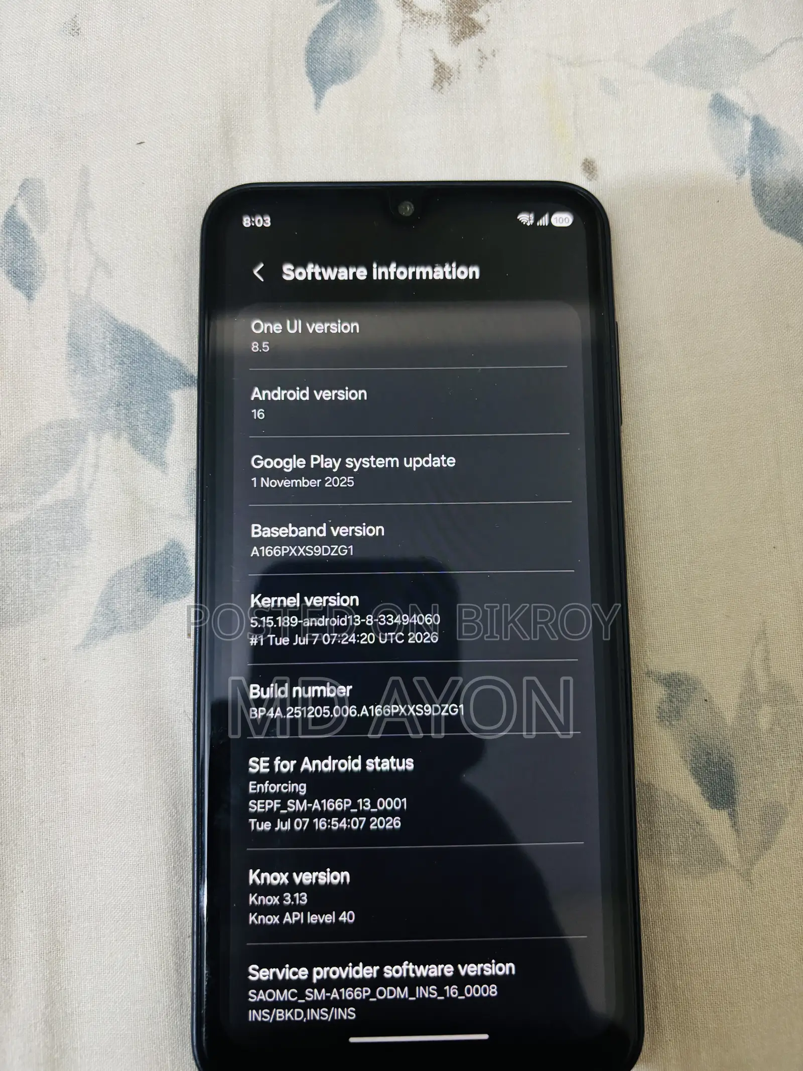 Samsung Galaxy A16 5G 128 GB Black