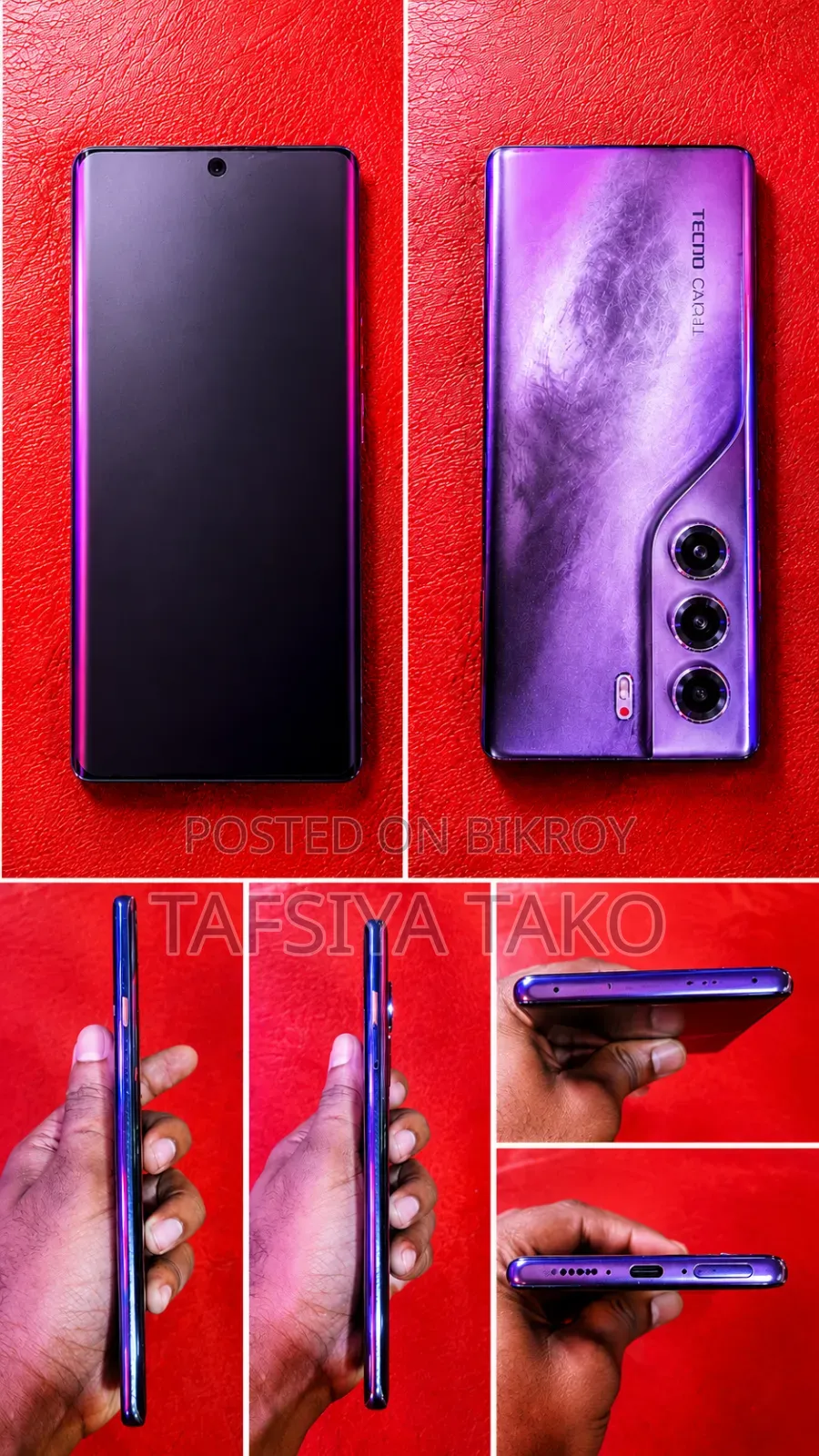 Tecno Camon 40 Pro 4G 128 GB Gray