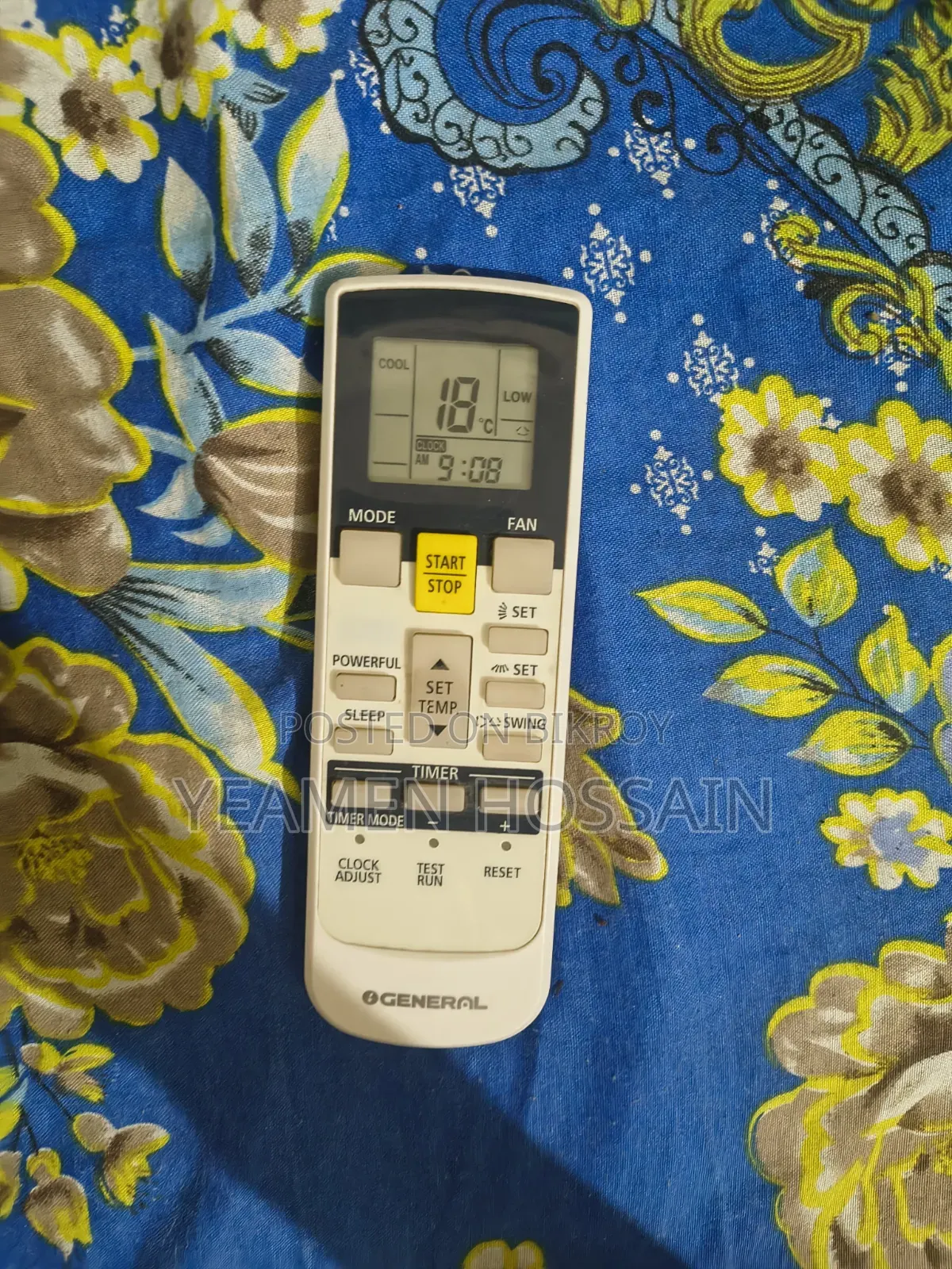 General 2 Ton AC Running Condition