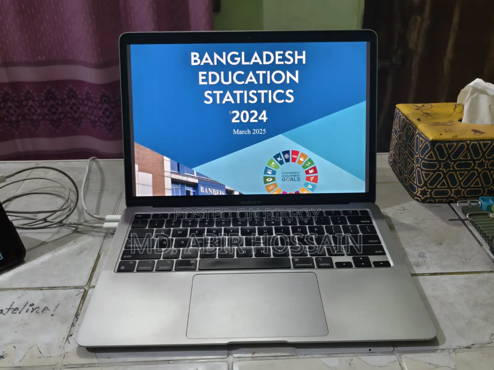 Apple MacBook Air 2020 M1 8GB Apple M1 SSD 256GB Laptop