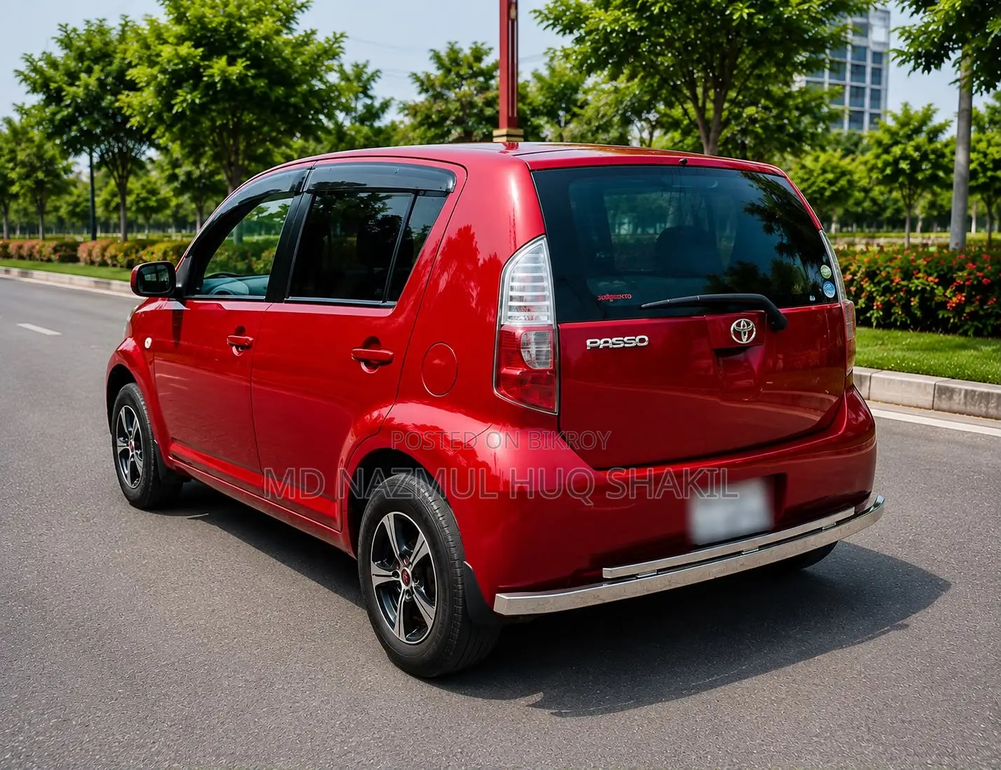 Toyota Passo 1.0 FWD 2008 Red