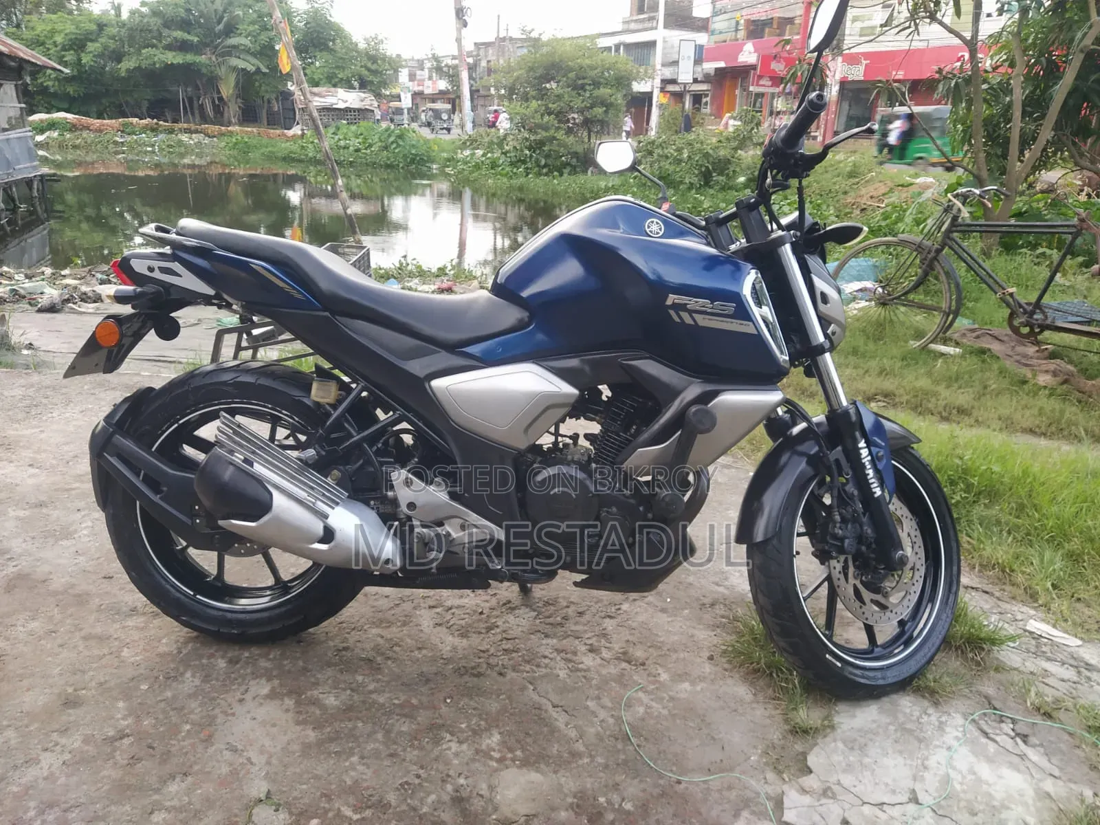Yamaha FZS V3 2022 Blue