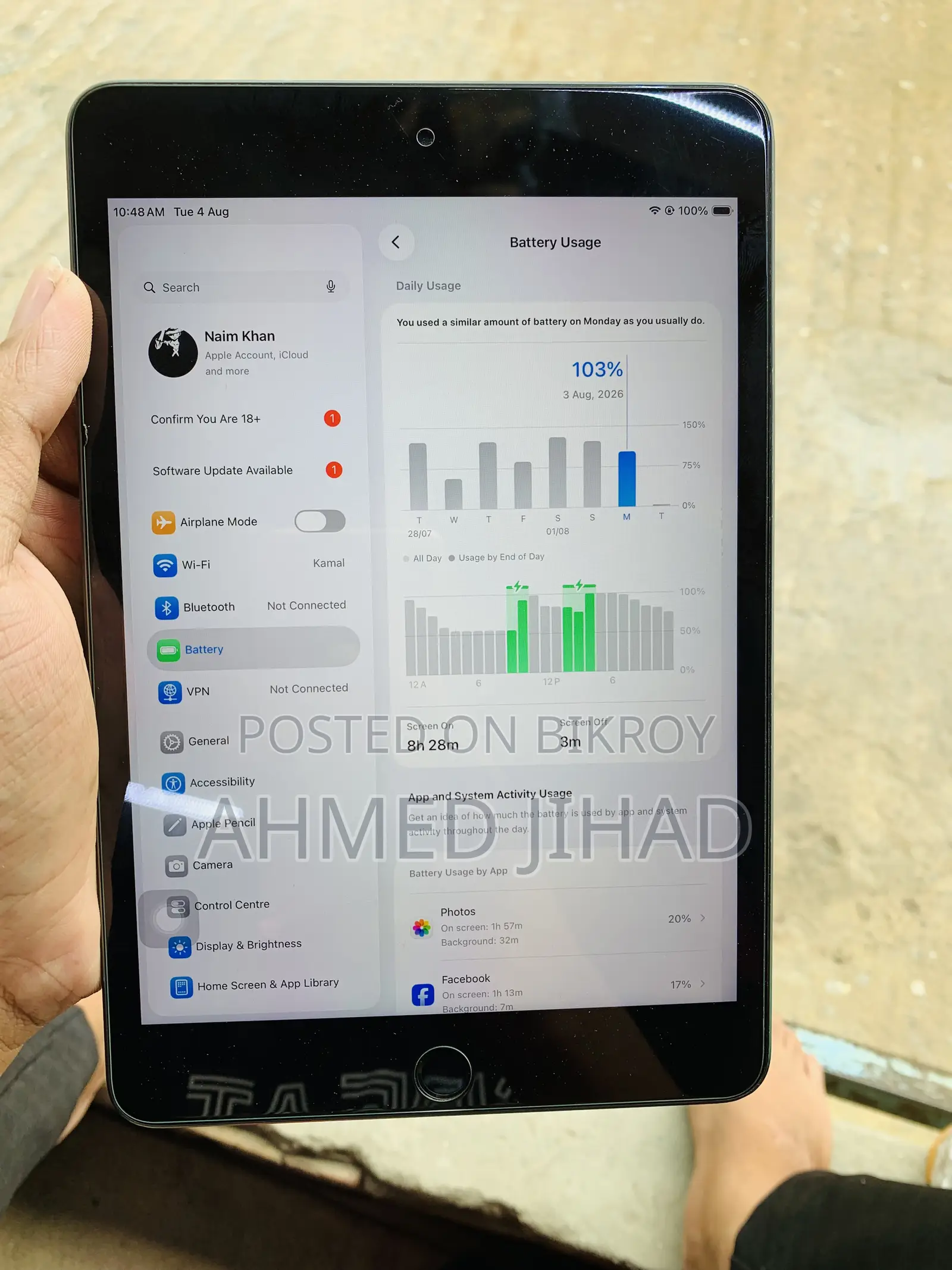 Apple iPad mini 5 64 GB Silver