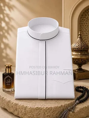Shirt Collar Arabian Jubba