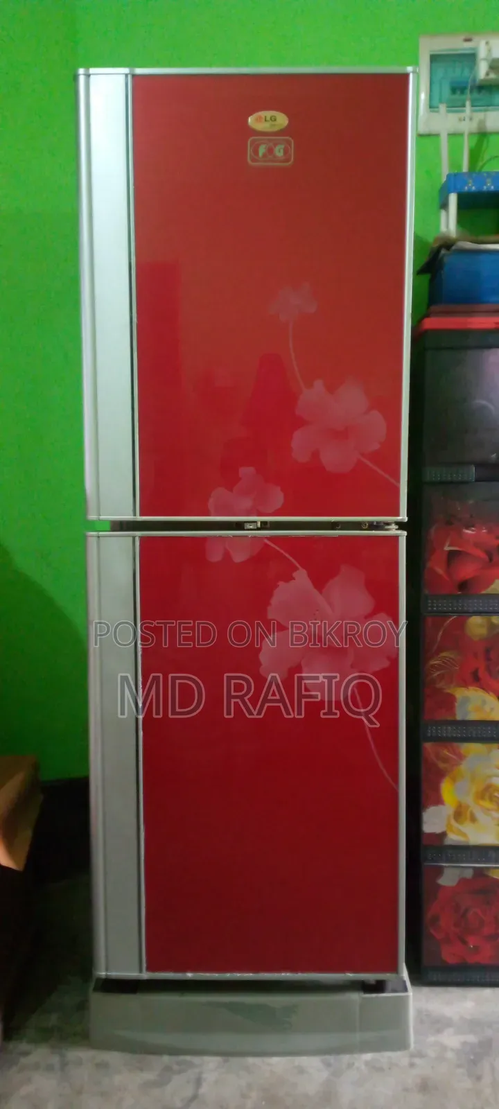 LG 169 Liter Glass Door Fridge for Sale