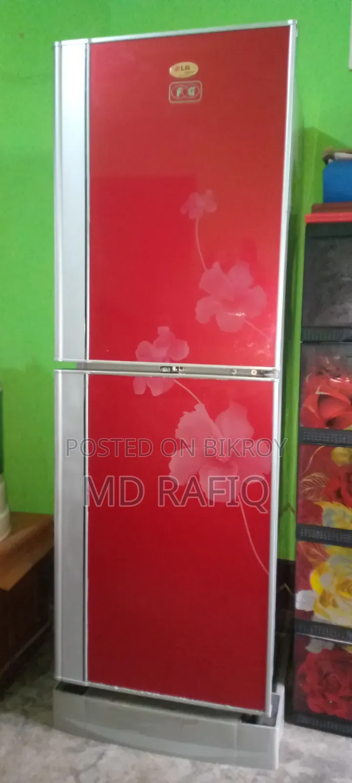 LG 169 Liter Glass Door Fridge for Sale