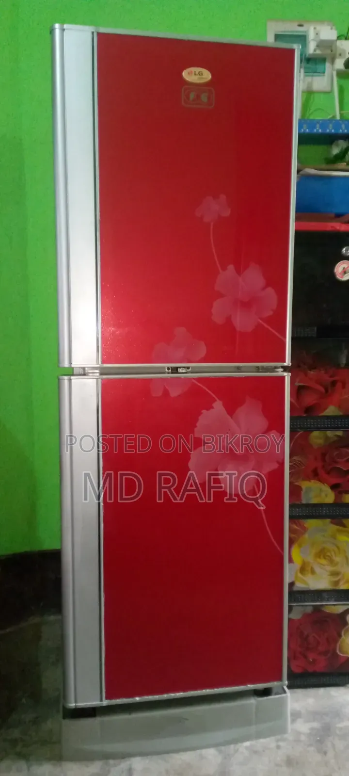 LG 169 Liter Glass Door Fridge for Sale