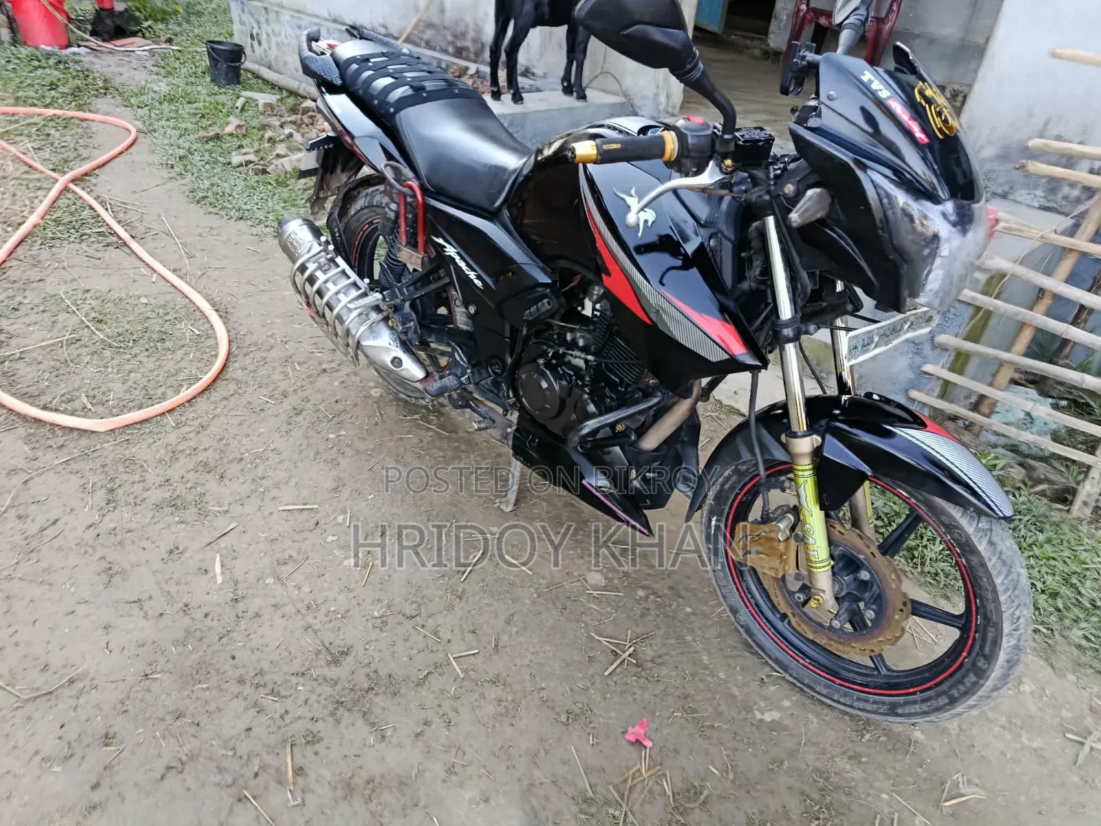 TVS Apache RTR 160 2V 2017 Black
