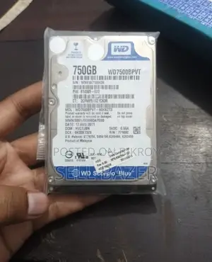 WD 750GB Laptop HDD (100% Health & Performance) - Excellent Condition