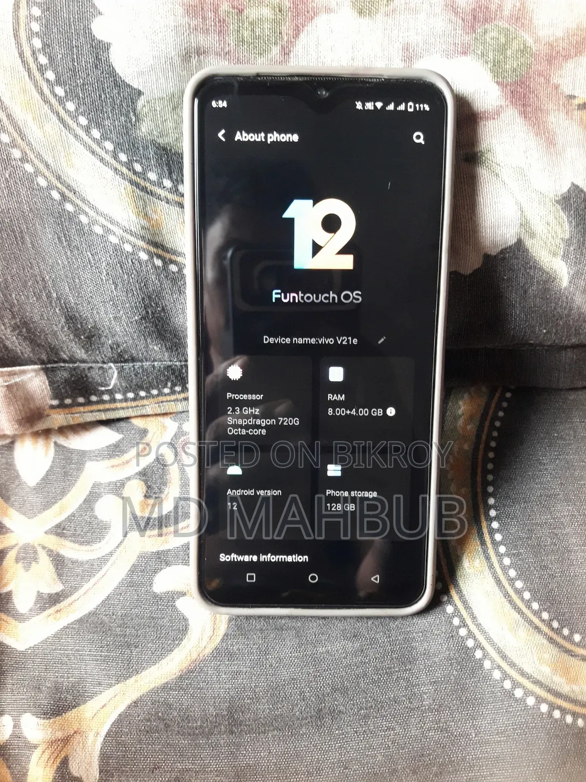 Vivo V21e 128 GB Bronze