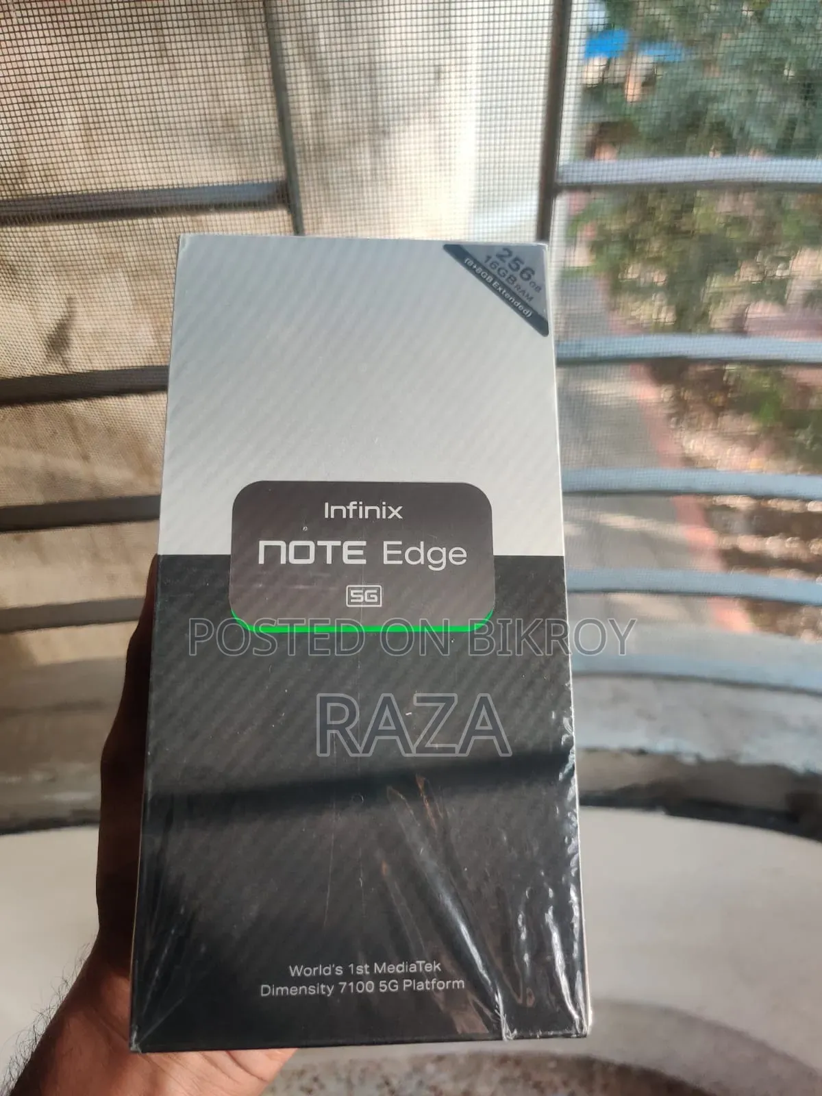 Infinix Note Edge 256 GB Black