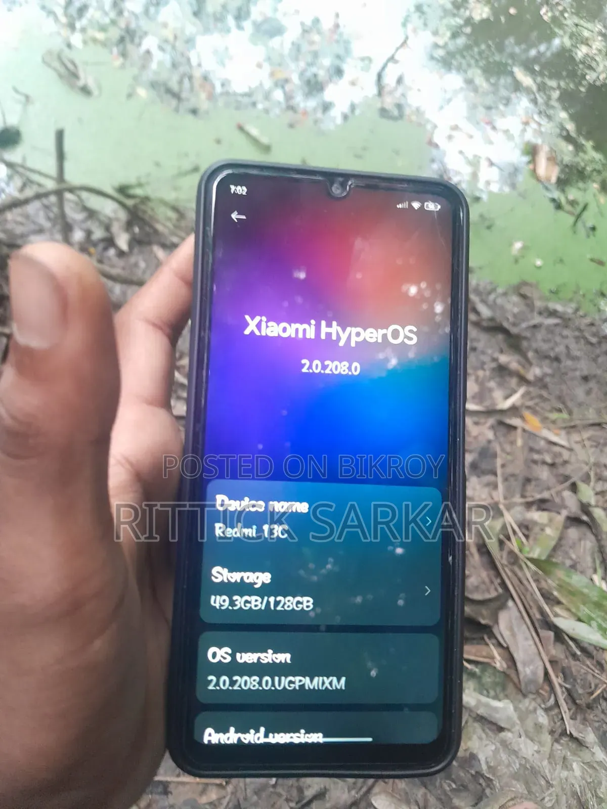 শাওমি রেডমি ১৩সি ১২৮ জিবি হোয়াইট