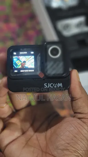 SJCAM SJ20 ডুয়েল লেন্স অ্যাকশন ক্যামেরা—মাত্র ৩ দিন ব্যবহৃত, ৪কে ভিডিও