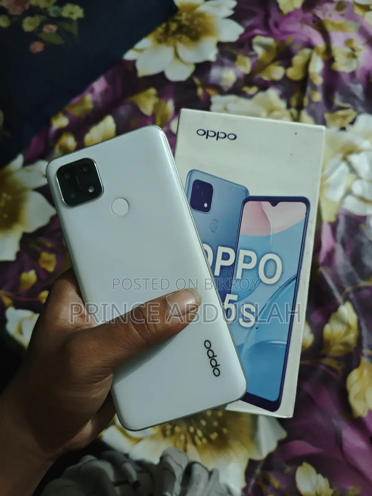 New Oppo A15s 256 GB White