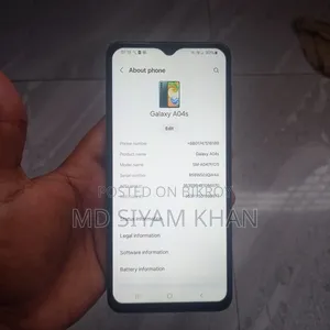 Samsung Galaxy A04s 64 GB Black