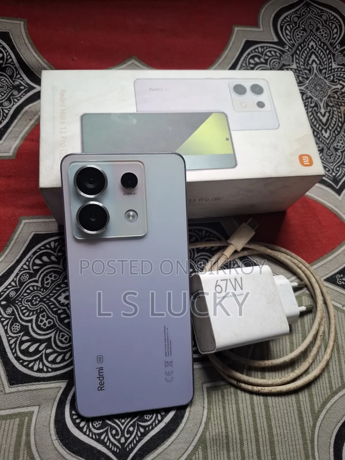Xiaomi Redmi Note 13 Pro 5G 256 GB Purple