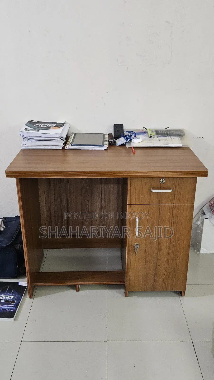 Single Bed / Study Table / Book Shelf