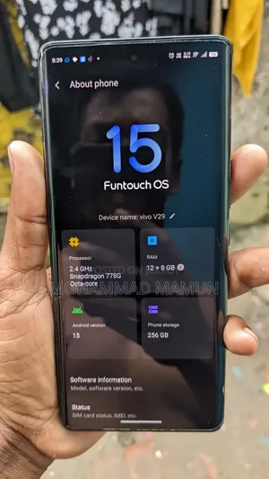 Vivo V29 5G 256 GB Black