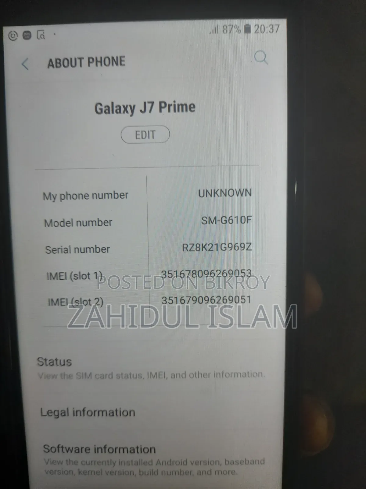Samsung Galaxy J7 Prime 32 GB Silver