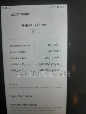 Samsung Galaxy J7 Prime 32 GB Silver