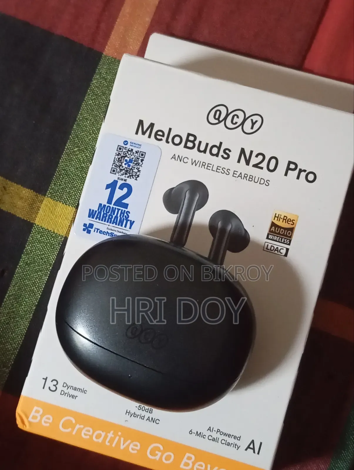 QCY Melobuds N20 Pro Anc Wireless Airbuds
