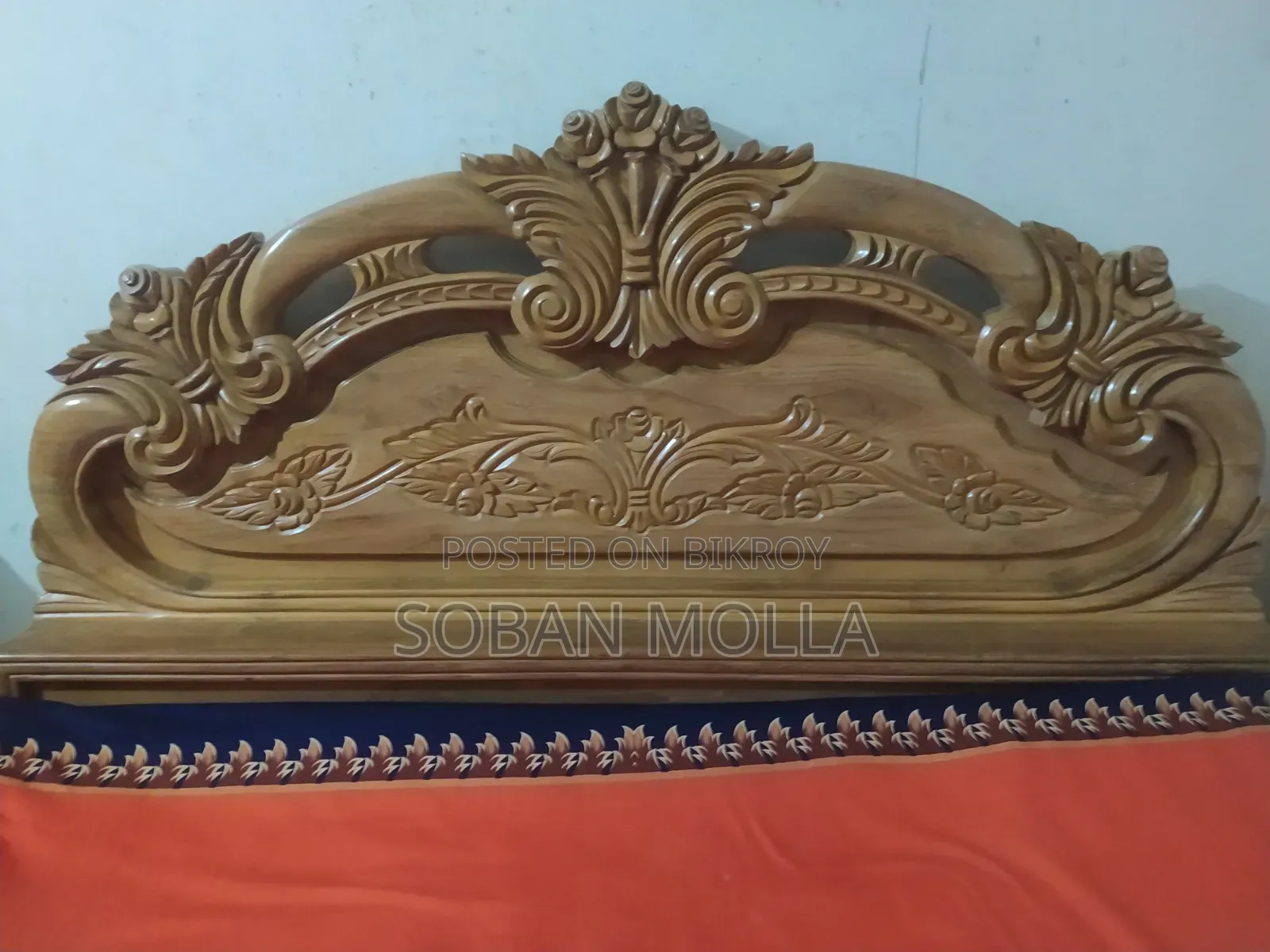 Teak Wood Bed