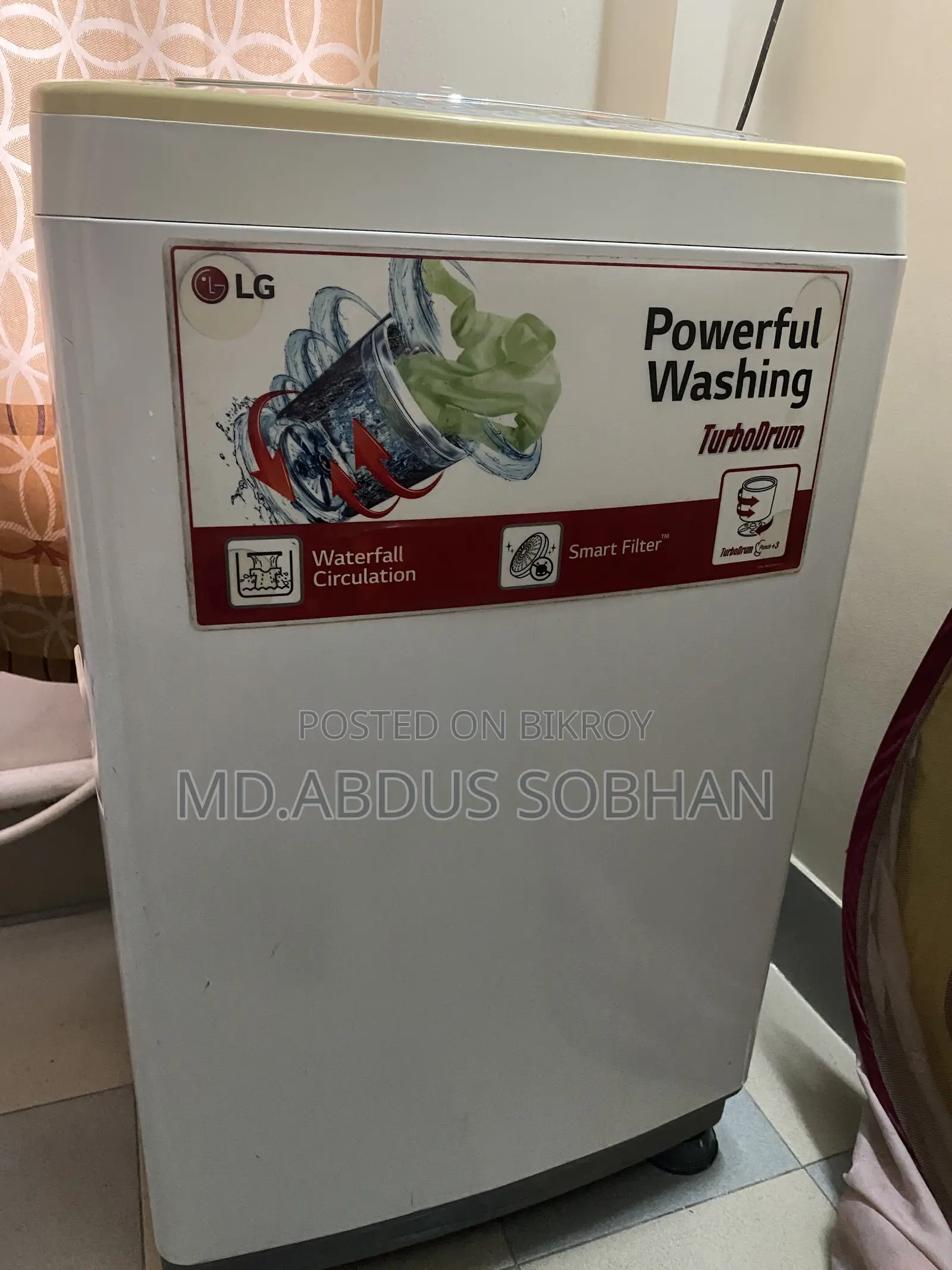 LG Washing Machine 8 Kg