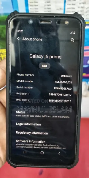 Samsung Galaxy J6 Plus 32 GB Black