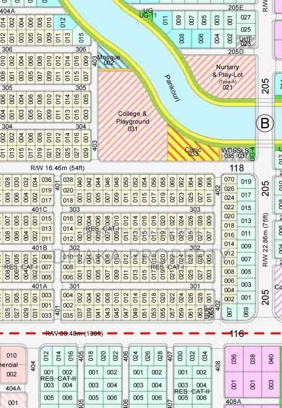 Nearby 75ft 3 Katha Park South at Sector-25