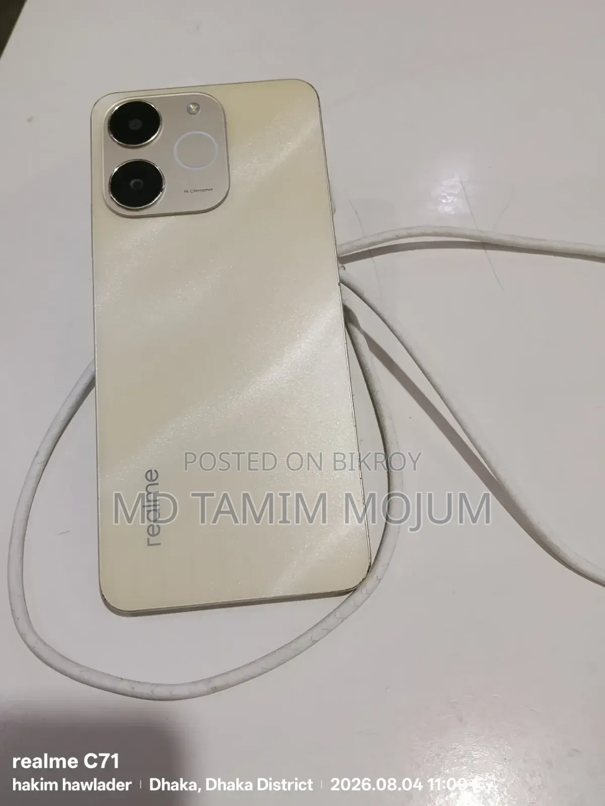 Realme Note 70 64 GB Rose Gold