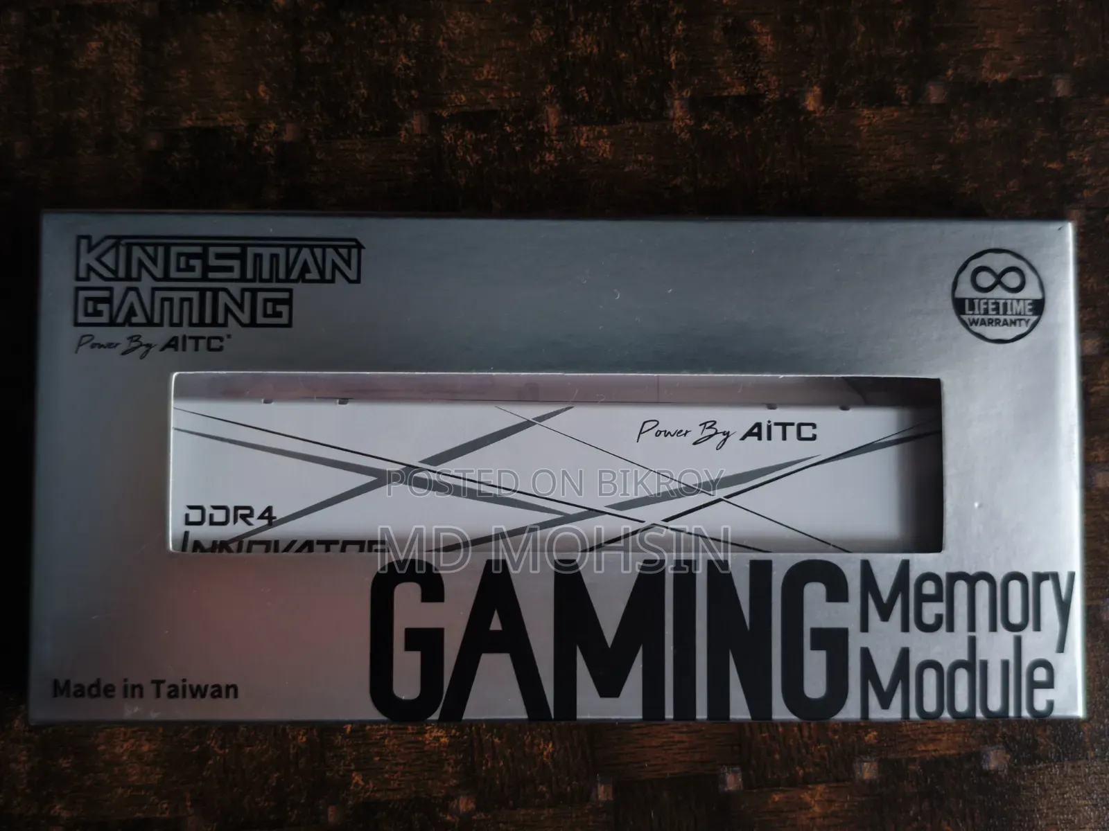 AITC Kingsman Innovator 8GB DDR4 3200MHz Gaming Desktop RAM