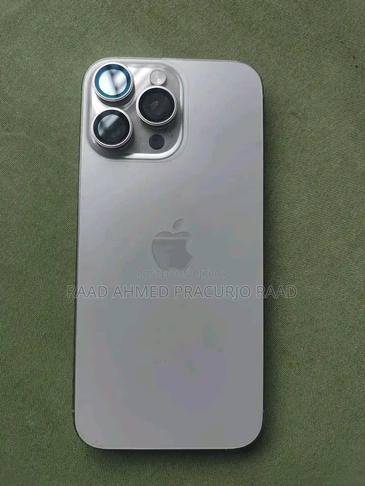 অ্যাপল আইফোন ১৬ প্রো ম্যাক্স ২৫৬ জিবি গ্রে