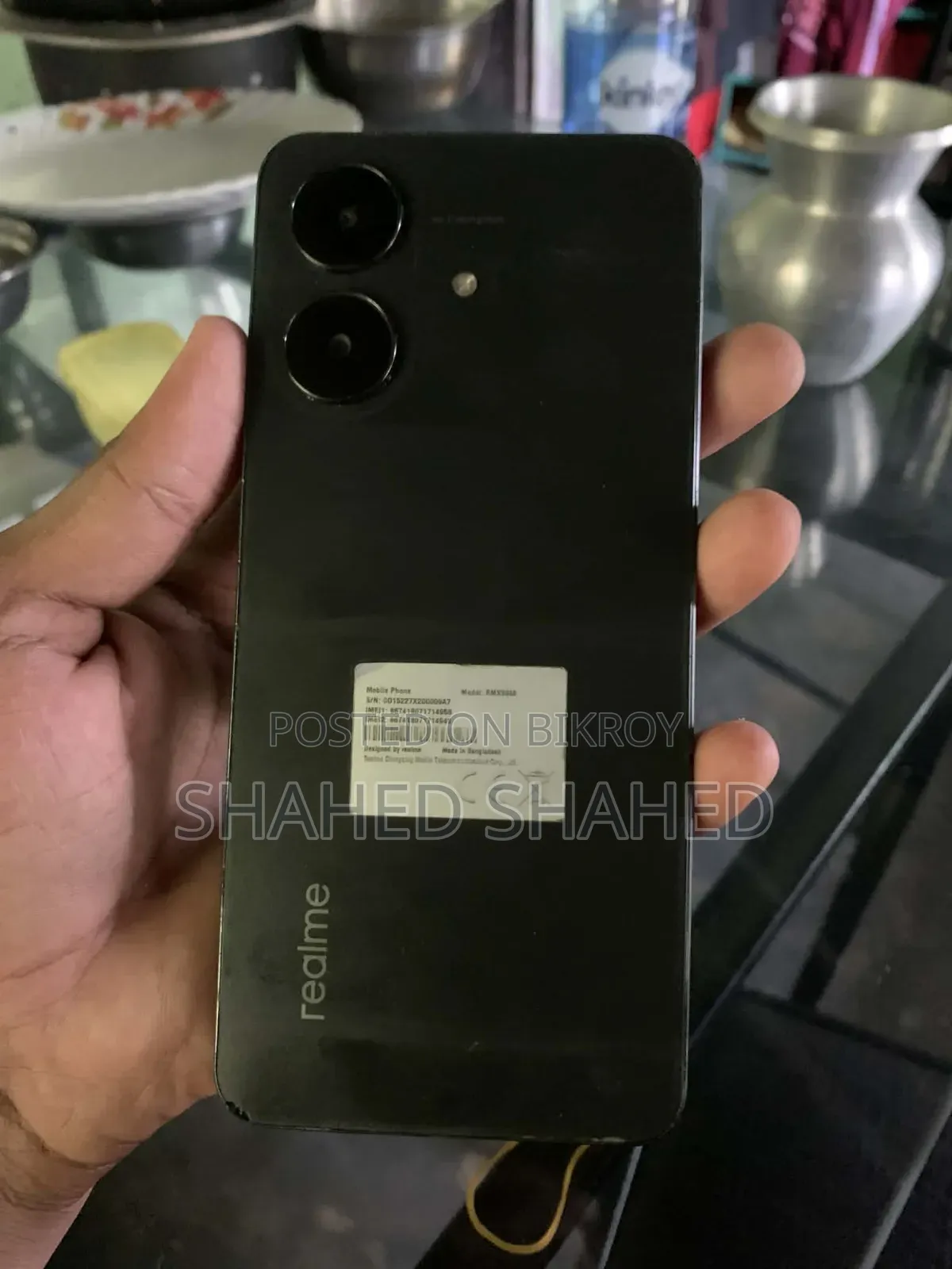 Realme Note 60x 64 GB Black