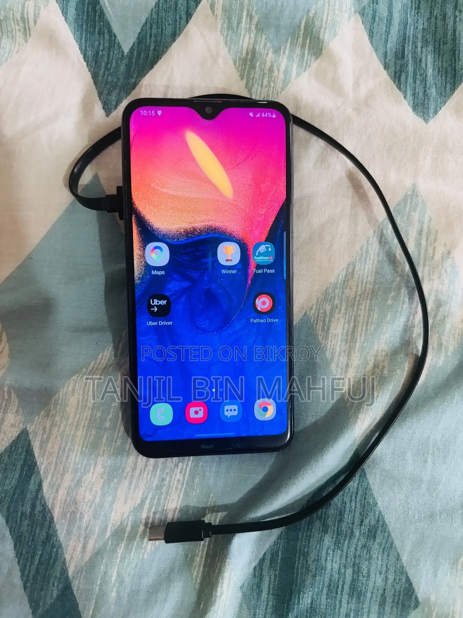 Samsung A10 32 GB Black