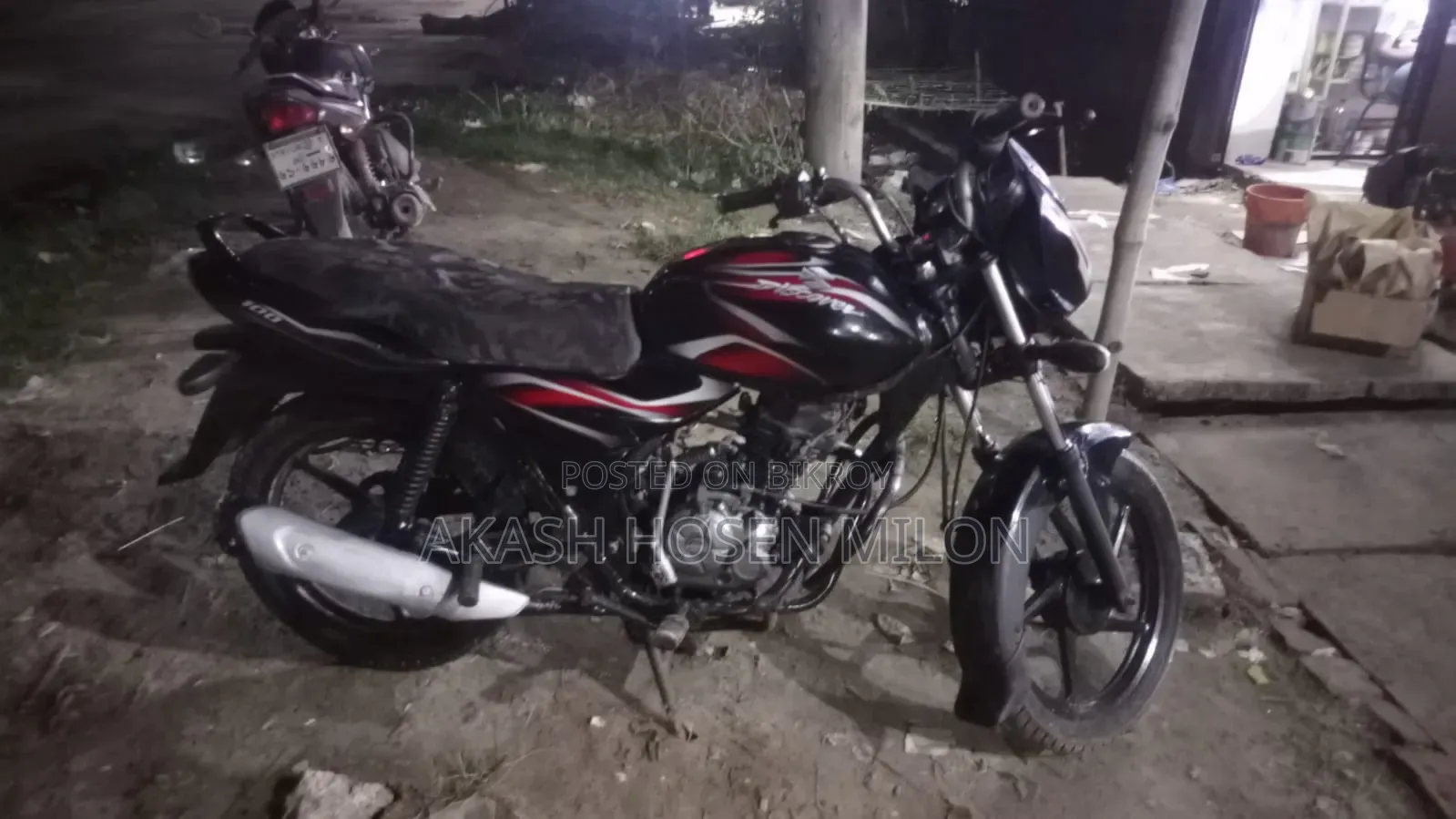 Bajaj Discover 110 2015 Black