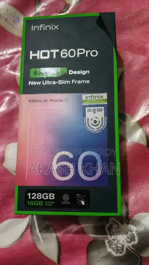New Infinix Hot 60 Pro 128 GB Blue
