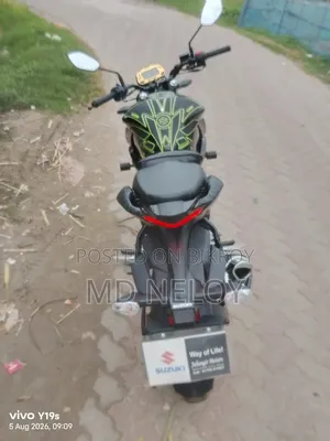 New Suzuki Gixxer 2026 Black