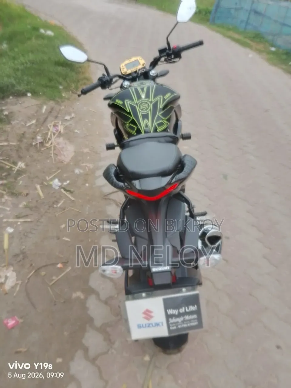 New Suzuki Gixxer 2026 Black