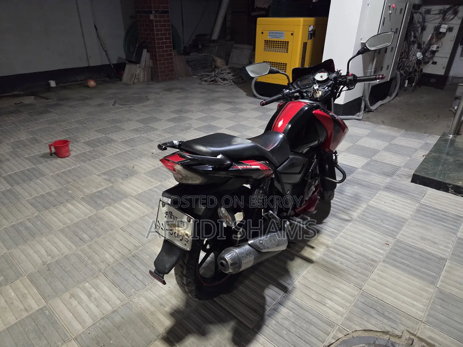 TVS Apache RTR 160 2V 2013 Red