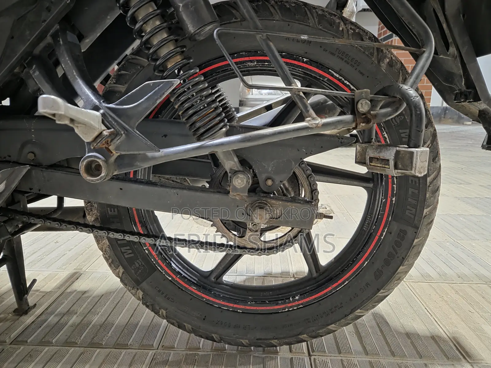 TVS Apache RTR 160 2V 2013 Red