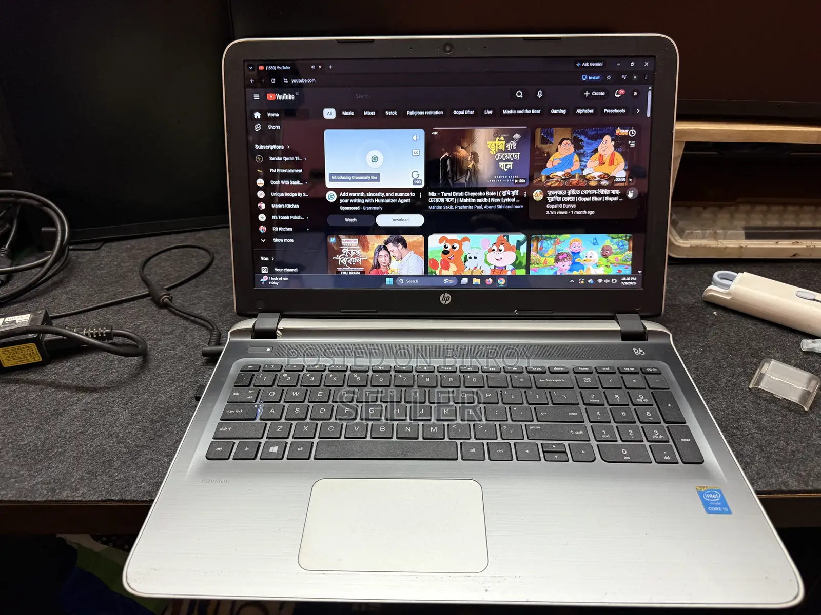 Laptop HP Pavilion 15 12GB Intel Core i5 SSD 128GB