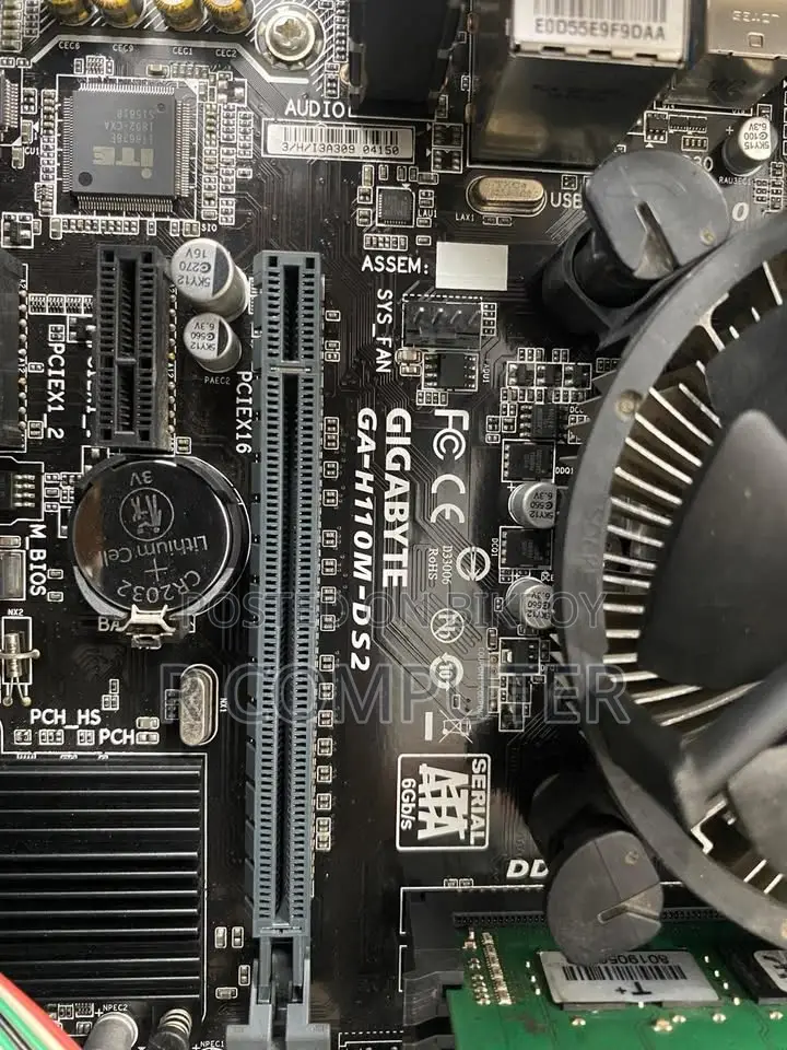 Desktop Computer Gigabyte 8GB Intel Core I3 SSD 128GB