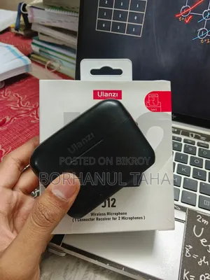উলানজি জে১২ ওয়্যারলেস মাইক্রোফোন