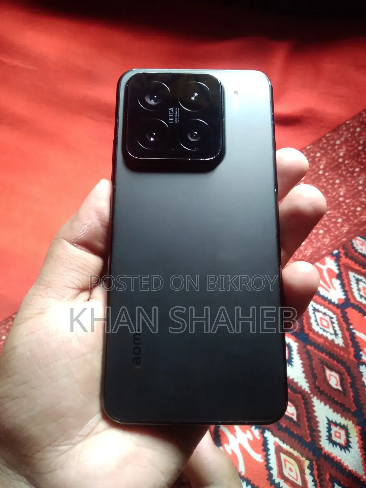 শাওমি ১৫ ২৫৬ জিবি ব্ল্যাক