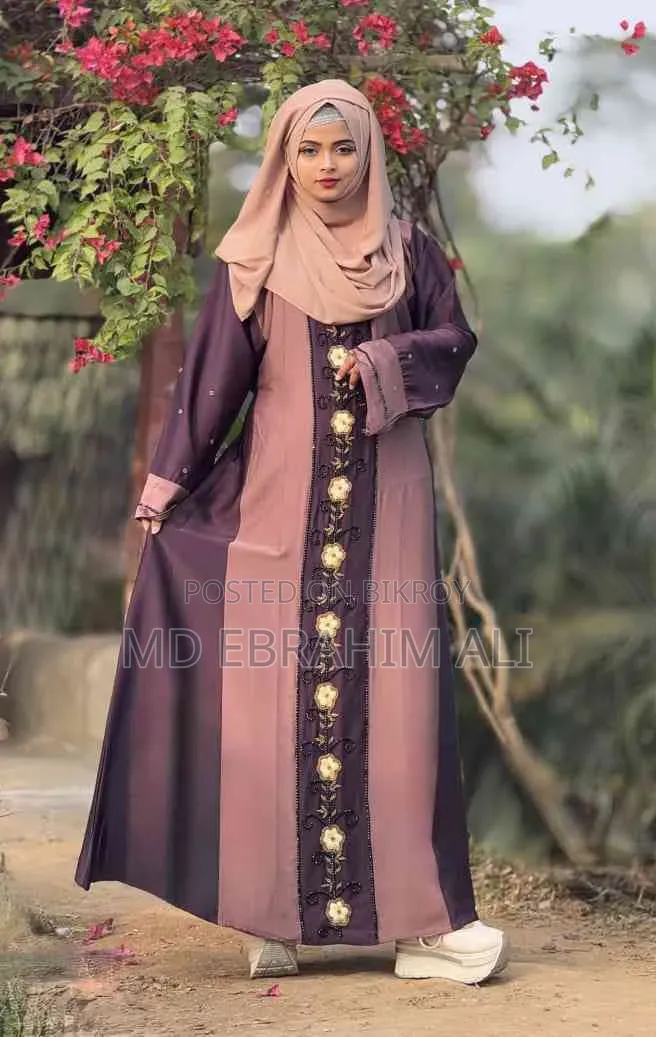 Flower Karchupi Burqa