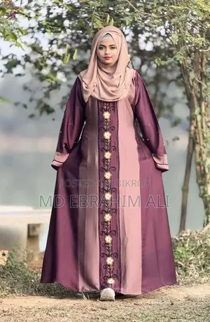 Flower Karchupi Burqa